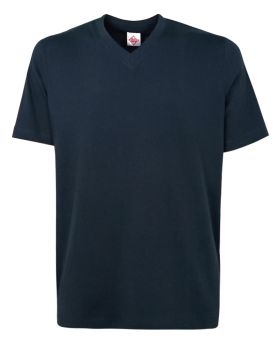 T-shirt scollo v basic Leloup