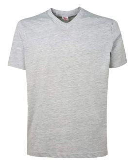 T-shirt scollo v basic Leloup